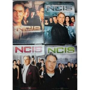 NCIS Seasons 1-4 DVD‎ Bundle Naval Criminal Investigative Service Box Sets CBS